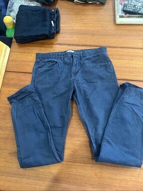 Mexx Men's Navy Blue Slim/Regular Chinos